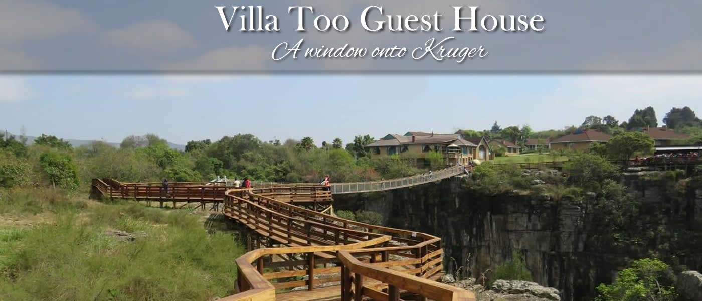 Villa Too, accommodation close to all major tourist attraction in the Lowveld, Mpumalanga